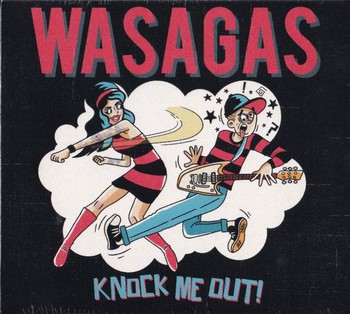 Mark Malibu and The Wasagas - Knock Me Out!   (CD)