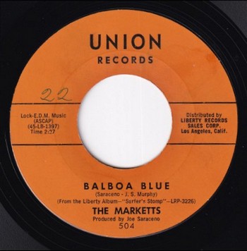 The Marketts - Balboa Blue (7")