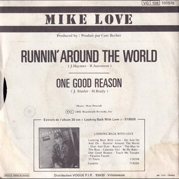 Mike Love - Runnin' Around the World (7" - Image 2