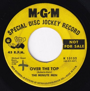 The Minute Men - Over the Top (7")