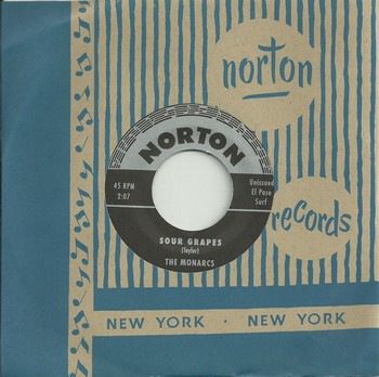 The Vi-Tones – Kamikaze / The Monarcs – Sour Grapes - Image 2