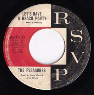 The Pleasures - Let's Have a Beach Party (7")