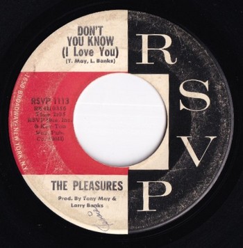 The Pleasures - Let's Have a Beach Party (7") - Image 2