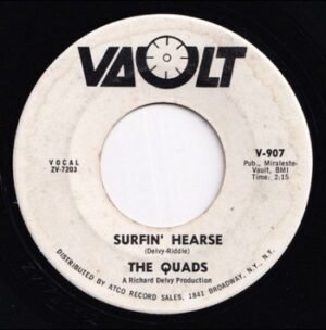 The Quads - Surfin' Hearse (7")