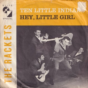 The Rackets - Ten Little Indians (7") - Image 2