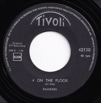 Rangers - 4 On the Floor (7")