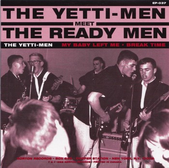 The Ready Men / The Yetti Men - The Ready Men Meet The Yetti Men (split 7") - Image 2
