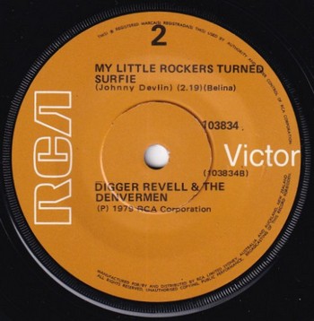 The Renegades / Digger Revell & The Denvermen (split 7") - Image 3
