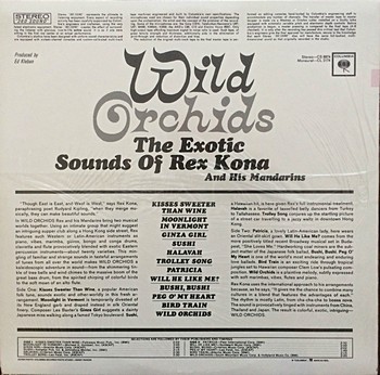 Rex Kona and his Mandarins – Wild Orchids (LP) - Image 2