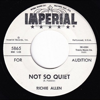 Richie Allen – Not So Quiet (7")