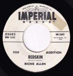 Richie Allen – Redskin   (7")