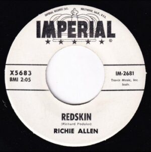 Richie Allen – Redskin   (7")