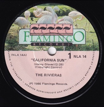 The Rivieras - California Sun / The Spotnicks - Orange Blossom Special (split 7") - Image 2