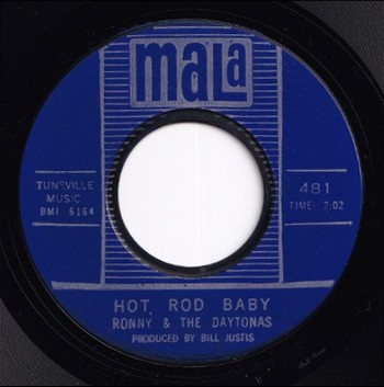 Ronny & The Daytonas - G.T.O. (7") - Image 3