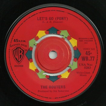 The Routers - Let's Go (Pony)   (7")