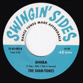 The Shan-Tones - Sheba / The Valiants - Tequila Twist (split 7")