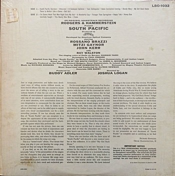 Rodgers & Hammerstein – South Pacific (LP) - Image 2