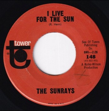 The Sunrays - I Live for the Sun (7") - Image 2