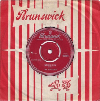 The Surfaris - Waikiki Run   (7")