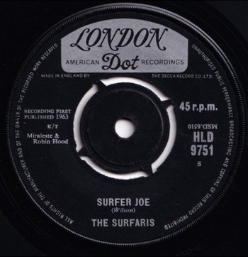 The Surfaris – Wipe Out (7") - Image 2