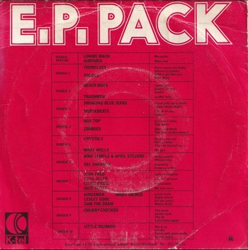 The Surfaris - Wipe Out / Lonnie Mack - Memphis (split 7") - Image 2
