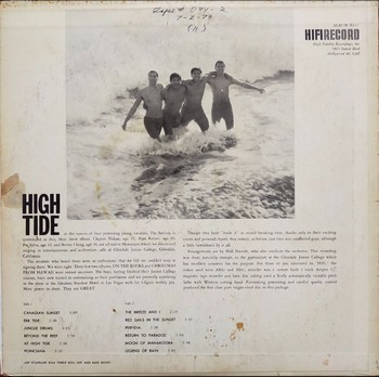 The Surfers - The Surfers at High Tide (LP) - Image 2