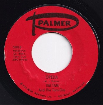 Tim Tam and The Turn-Ons - Opelia (7")