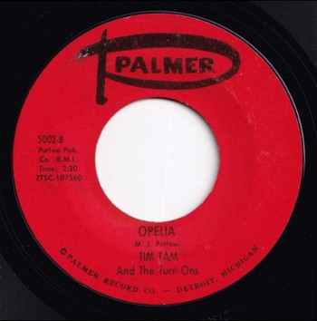 Tim Tam and The Turn-Ons - Opelia (7")