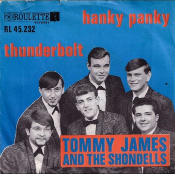 Tommy James and The Shondells - Thunderbolt (7")