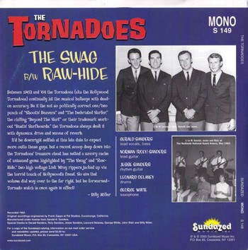The Tornadoes – The Swag (7") - Image 2