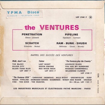 The Ventures - Penetration (7"-EP) - Image 2