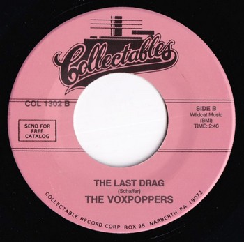 The Voxpoppers - The Last Drag (7") - Image 2