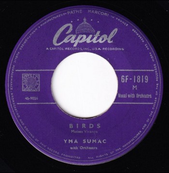 Yma Sumac - Birds   (7")