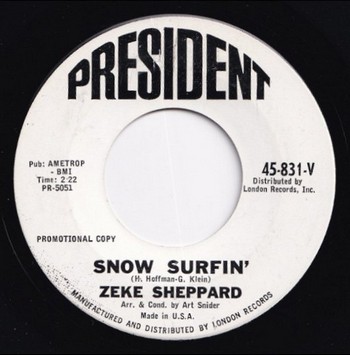 Zeke Sheppard - Snow Surfin'   (7")