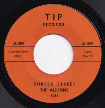 The Allisons – Surfer Street (7")