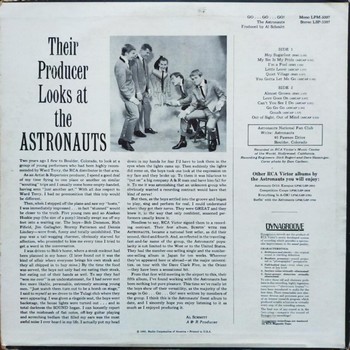 The Astronauts - Go...Go...Go...!!! (LP) - Image 2