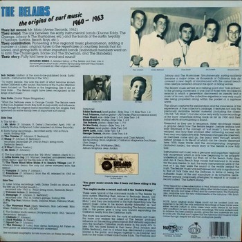 The Belairs - The Origins of Surf Music 1960 - 1963 (LP) - Image 2