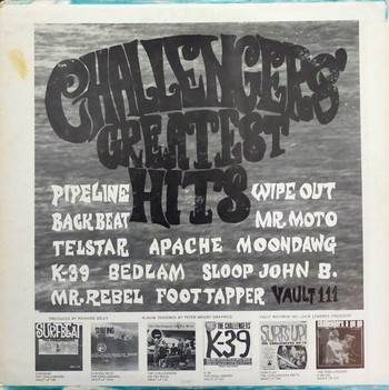 The Challengers - Challengers' Greatest Hits (LP) - Image 2