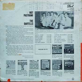 The Dartells - Hot Pastrami (LP) - Image 2