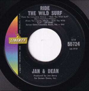 Jan & Dean - Ride the Wild Surf   (7")