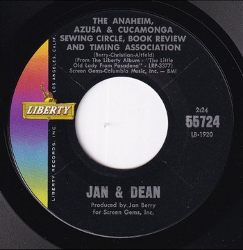 Jan & Dean - Ride the Wild Surf (7") - Image 2