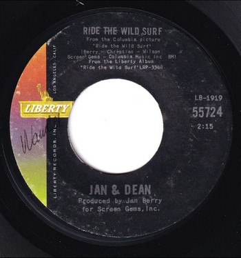 Jan & Dean - Ride the Wild Surf (7")
