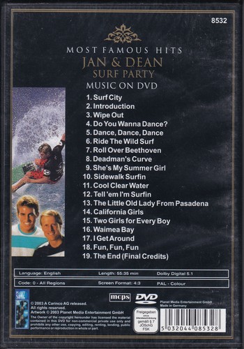 Jan & Dean – Surf Party (DVD) - Image 2