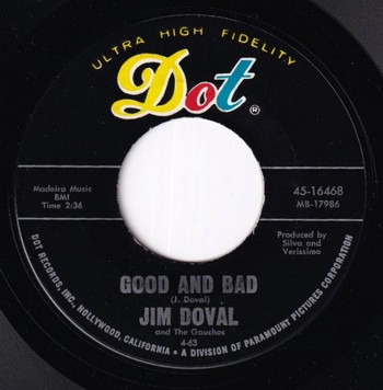 Jim Doval - Fire Ball (7") - Image 2