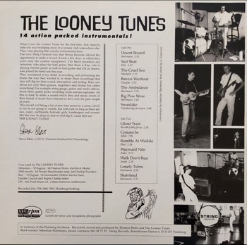 The Looney Tunes - Cool Surfin' (LP) - Image 2
