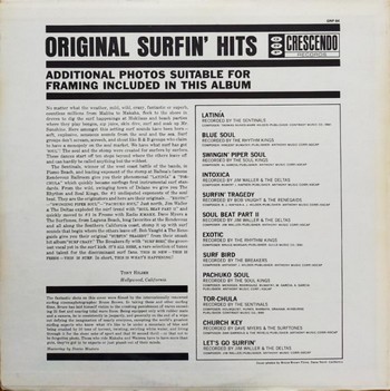 Var. Art. - Original Surfin' Hits (LP) - Image 2