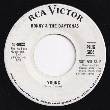Ronny & The Daytonas - Winter Weather (7") - Image 2