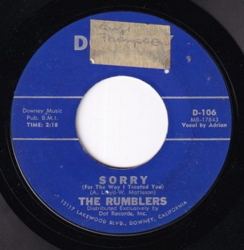 The Rumblers - Boss Strikes Back (7") - Image 2