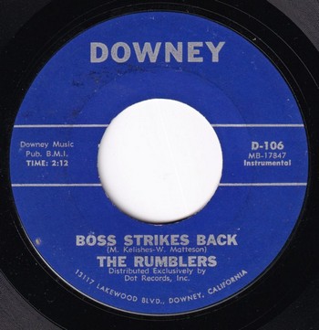 The Rumblers - Boss Strikes Back (7")