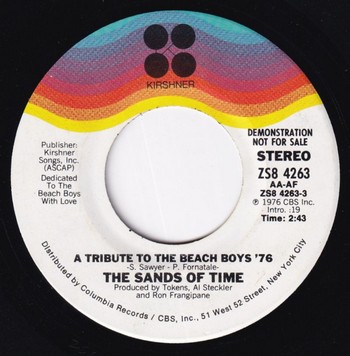 The Sands of Time – A Tribute to The Beach Boys ’76 (7") - Image 2